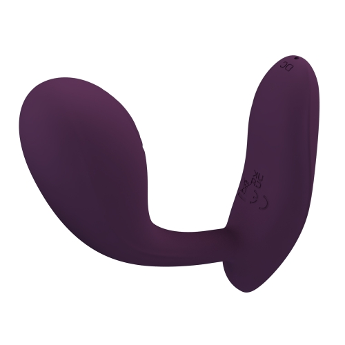 Смарт вібратор для точки G та клітора фіолетового кольору Lybaile Pretty Love G-Spot APP Baird - 3