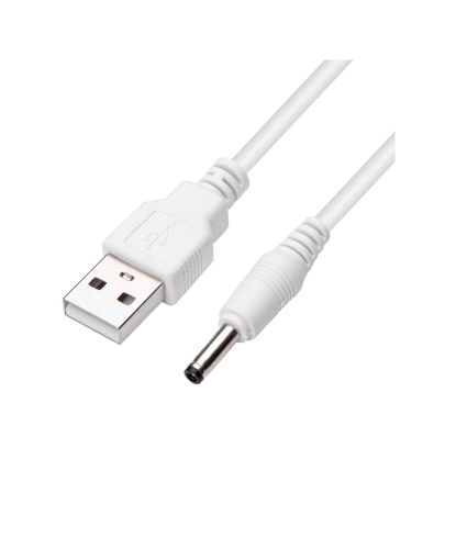 Кабель USB для заряджання інтимних іграшок білого кольору Lelo - 1