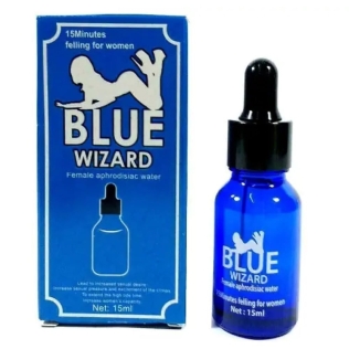 Возбуждающие капли для женщин Loveshop Blue Wizard 15 мл