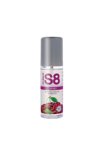 Лубрикант оральний на водній основі зі смаком вишні Stimul8 Flavored Lube water based 125 мл - 1
