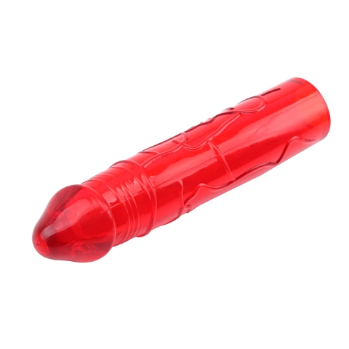 Вібратор з двома реалістичними насадками червоний CHISA Hotstorm Hers Dildo Kit - 6