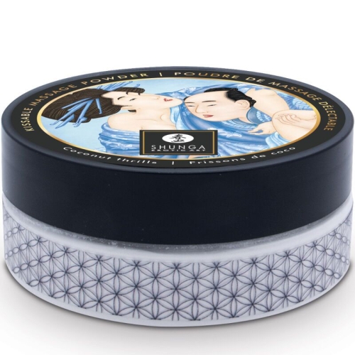 Вкусная пудра для оральных ласк со вкусом кокоса Shunga Body Powder 75 грамм - 2