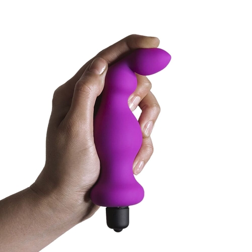 Анальная пробка с вибрацией Adrien Lastic Bullet Amuse Purple - 5