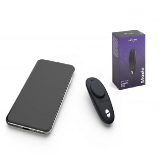 Вібратор в трусики чорний з пультом ДУ Moxie We-Vibe 