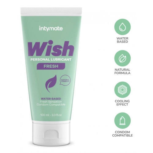 Лубрикант на водной основе с холодным эффектом Intimateline Intymate Wish 100мл - 3