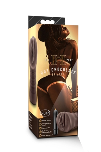 Мастурбатор ротик темношкірий для пеніса HOT CHOCOLATE BRIANNA - 2