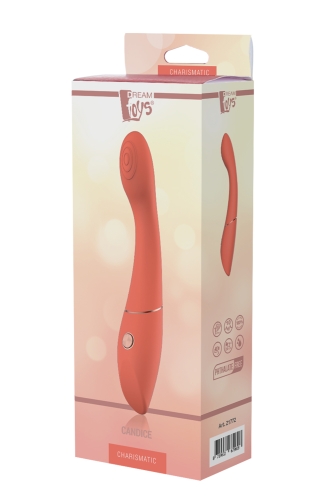Вибромассажер для точки G персиковый Dream Toys CHARISMATIC CANDICE - 4
