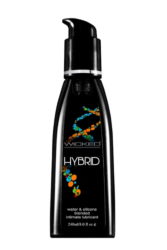 Лубрикант на водно силіконовій основі Wicked sensual care Hybrid 240 мл - 1