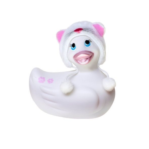Вібратор-качечка для клітора водонепроникний I Rub My Duckie-Hoodie White - 1