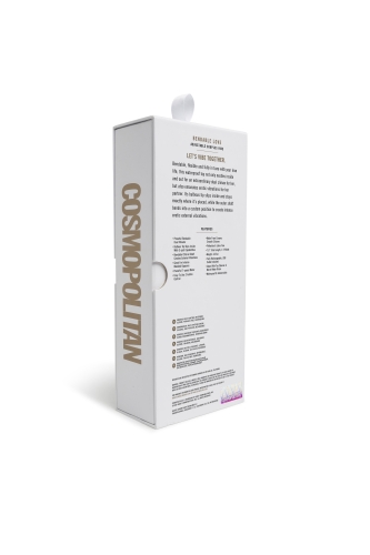 Гнучкий вагінальний вібратор і стимуляції точки G малиновий Cosmopolitan Bendable Love Vibrator - 4