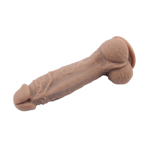 Коричневый фаллоимитатор на присоске Gold Digger - 2