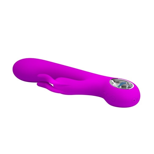 Вибратор с клиторальным отростком Lybaile Hot Rabbit - 4