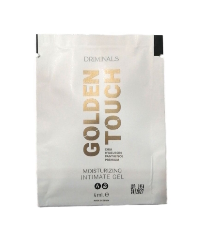 Пробник лубриканта з екстразволоженням Driminals Golden Touch 4 мл - 1