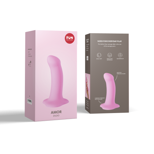 Фалос Amor Fun Factory рожевий - 9