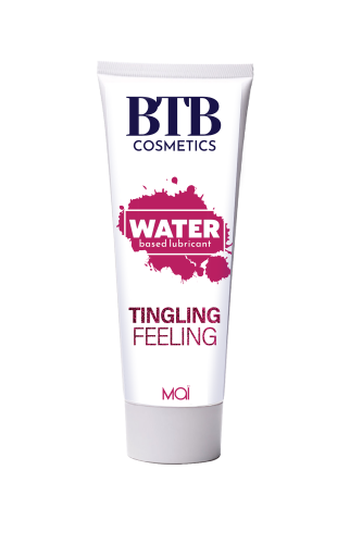 Лубрикант з поглинаючим ефектом на водній основі Attraction BTB Water based tingling effect lubricant 100 мл - 1