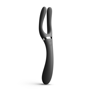 Вібратор для пари чорного кольору Dorcel Infinite joy black