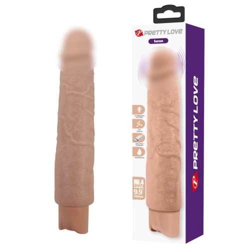 Вибратор реалистик телесный Lybaile Pretty Love Soren Realistic Vibrating Dildo - 1