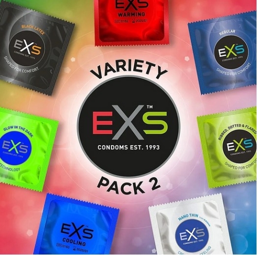 Презервативы из латекса разных видов EXS Variety Pack 2 48 штук - 2