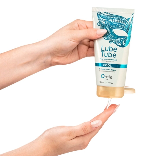 Лубрикант с охлаждающим эффектом на водной основе Orgie Lube Tube Cool 150 мл - 2