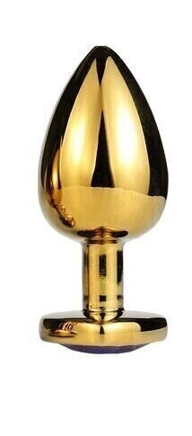 Анальна пробка з кристалом SKN-mg62 розмір M - 2