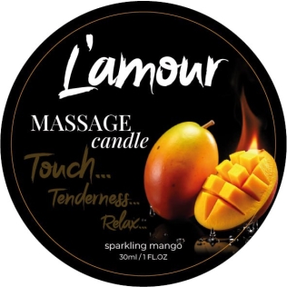 Массажная свеча с ароматом манго L'amour Mango 30 мл