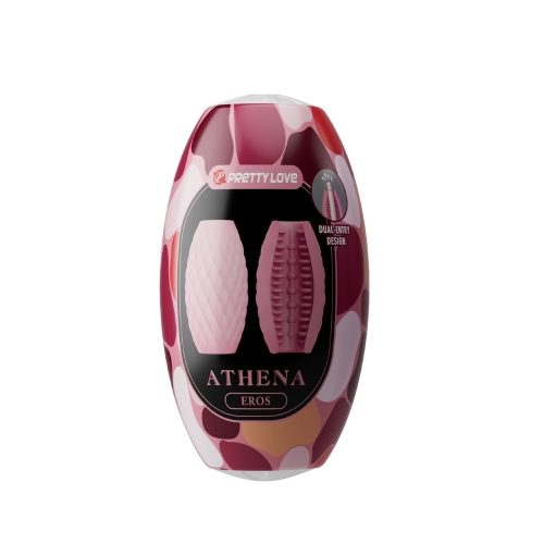 Мастурбатор яйце рожевого кольору Lybaile Pretty Love Athena EROS - 7