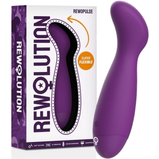 Вибратор для точки G фиолетового цвета Rewolution Rewopulse