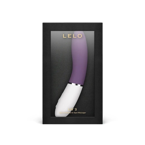 Смарт вибратор вагинальный и для точки G сливовый Lelo Liv 3 Deep - 3
