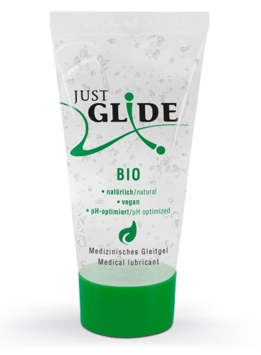 Веганский органический гель-лубрикант Just Glide Bio 20 мл - 1