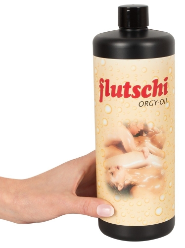 Массажное масло ля массажа и любви с долгим скользящим эффектом Flutshi Orgy Oil 1000 мл - 4
