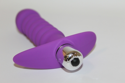 Втулка анальна з вібрацією Sweet Toys L 115 мм D 30x25 мм, Колір Фіолетовий - 2