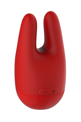 Вибратор для клитора силиконовый красный Dream Toys RED REVOLUTION HEBE - 3
