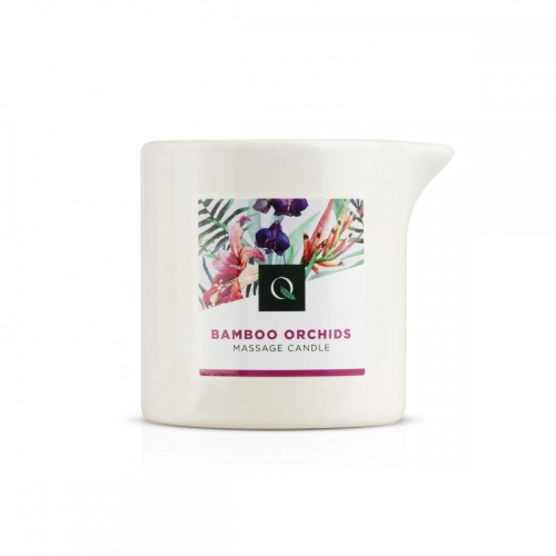 Масажна свічка з ароматом орхідеї з домішкою запаху бамбука Exotiq Massage Candle 60 мл - 2