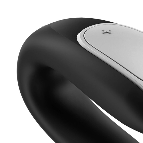 Смарт стимулятор для пар Сатисфаер Satisfyer Double Fun черный - 4