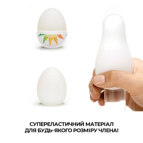 Набір мастурбаторів яєць 6 шт Tenga Egg Shiny Pride Edition - 4