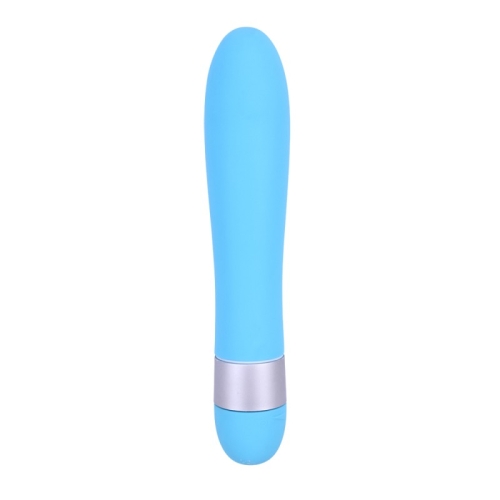 Вибратор пластиковый голубого цвета Chisa Precious Passion - 2