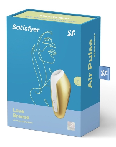 Міні вакуумний стимулятор для клітора жовтий Satisfyer Love Breeze - 3