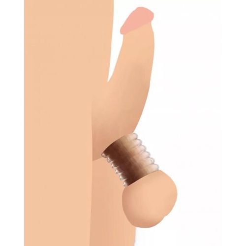 Набір ерекційних кілець для мошонки прозорі гелеві Boners Ring Master Ballstretcher Set 6 штук - 6