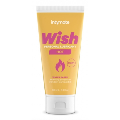 Лубрикант на водній основі з гарячим ефектом Intimateline Intymate Wish Hot 100мл - 1