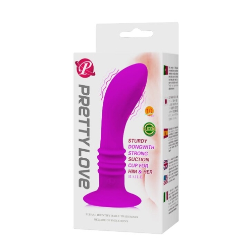 Анальний вібратор PRETTY LOVE на присоску BI-014161 - 10