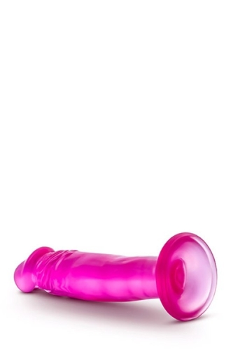 Анальная пробка в виде члена B YOURS SWEET N SMALL 6INCH DILDO PINK розовая - 4