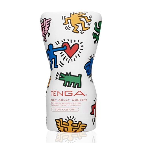 Мастурбатор Tenga Keith Haring Soft Tube Cup Тенга - 1