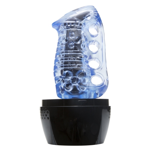 Мастурбатор Універсальний з рельєфною структурою Fleshlight Fleshskins Blue Ice Флешлайт - 3