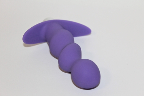 Вібратор для вагінальної і анальної стимуляції SWEET TOYS L 95 мм d 27 мм, Колір Фіолетовий - 3
