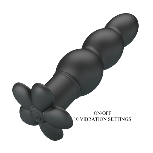 Анальний вібропробка куляста Lybaile PRETTY LOVE Jadier Vibrating Anal Plug - 8