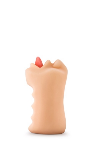 Мастурбатор ротик із мовою тілесного кольору Blush X5 Oral Anne - 2