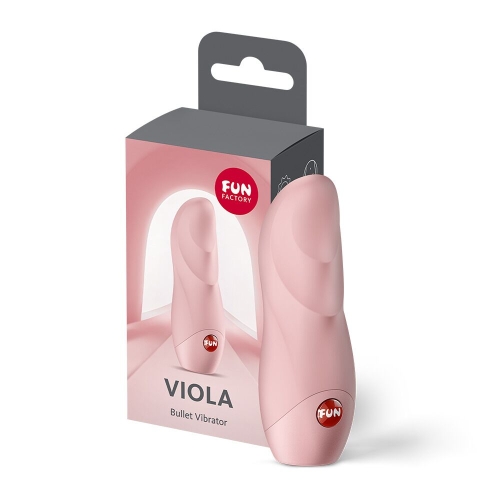 Міні вібратор для клітора рожевий Fun Factory Viola Soft Pink - 6