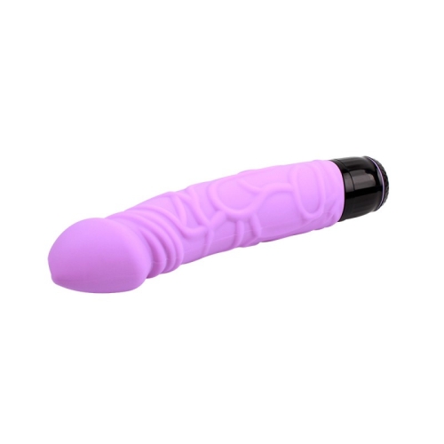 Вібратор реалістичний фіолетового кольору Chisa Thick Realistic Dilio - 3