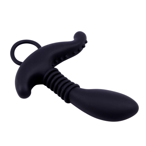 Масажер простати для чоловіків чорний CHISA Black Mont - 4