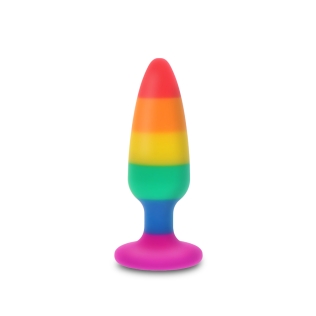 Анальная пробка TOY JOY Hunk Plug, L разноцветная